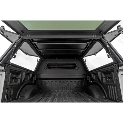 ROUGH COUNTRY Truck Bed Cap | Modular | 5'7" Bed | Ford F-150 2WD/4WD (2021-2025) | 73400