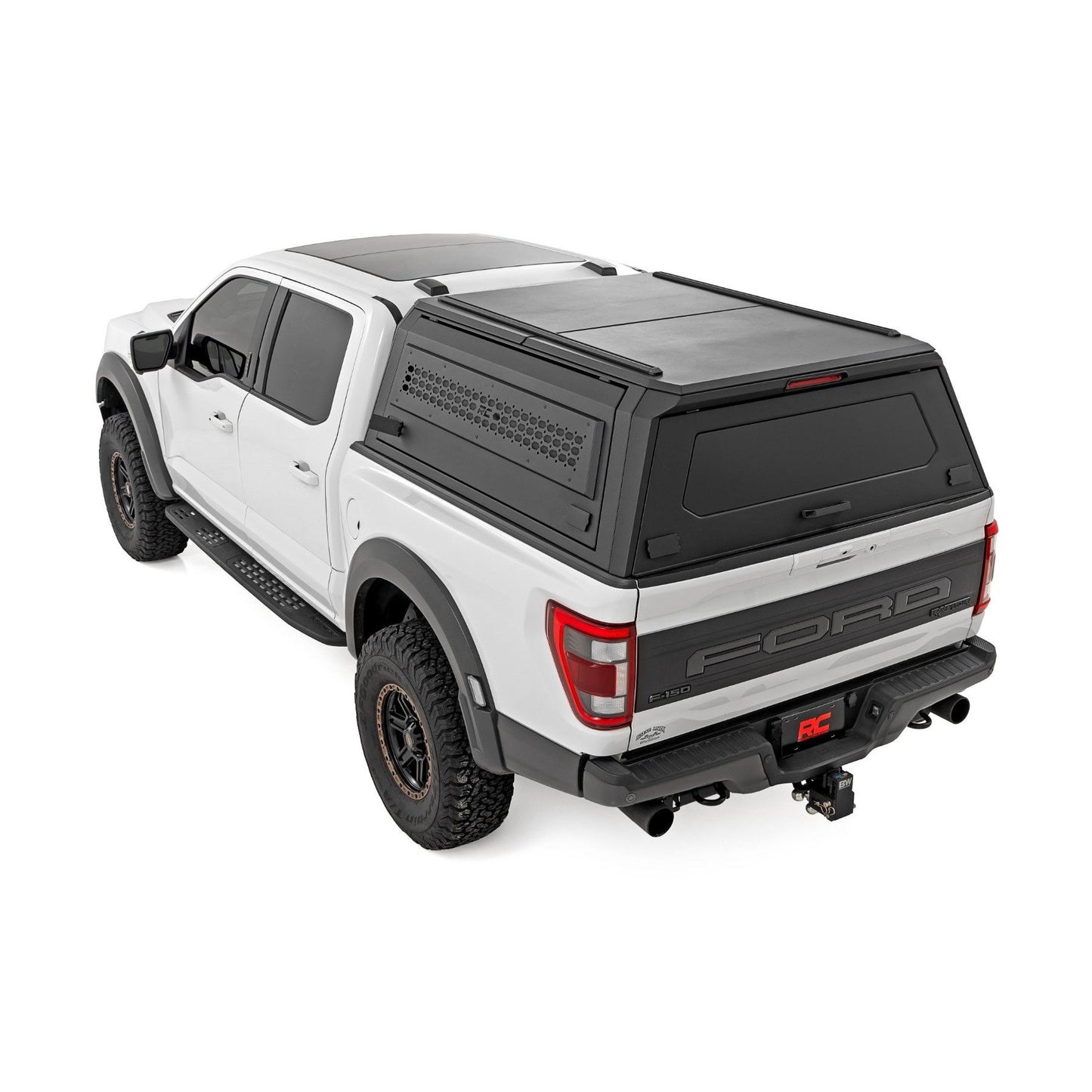 ROUGH COUNTRY Truck Bed Cap | Modular | 5'7" Bed | Ford F-150 2WD/4WD (2021-2025) | 73400