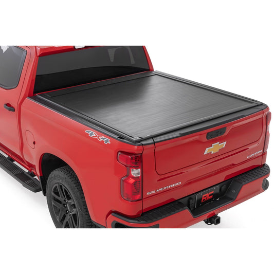 ROUGH COUNTRY Powered Retractable Bed Cover | 5'10" Bed | Chevy/GMC Sierra 1500 (19-26)/Silverado 1500 (19-26)  | 51120580