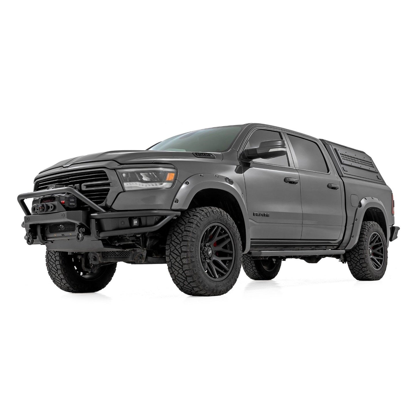 ROUGH COUNTRY Multi-Color LED Running Boards | Crew Cab | Ram 1500 (19-25)/1500 TRX (21-24) | 55004