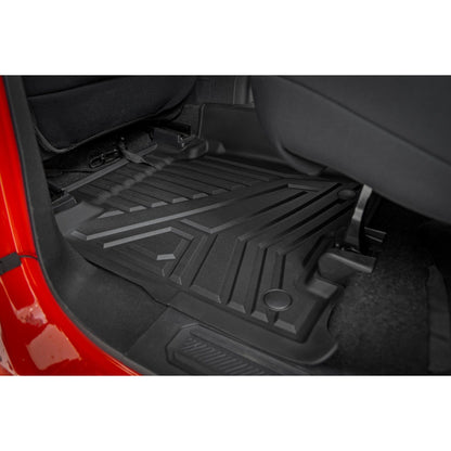 ROUGH COUNTRY Floor Mats | Front & Rear | Ford Bronco 4WD (2021-2025) | FF-51602