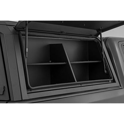 ROUGH COUNTRY Bed Cap Side Shelf Storage Bin | Passengers Side | 734005
