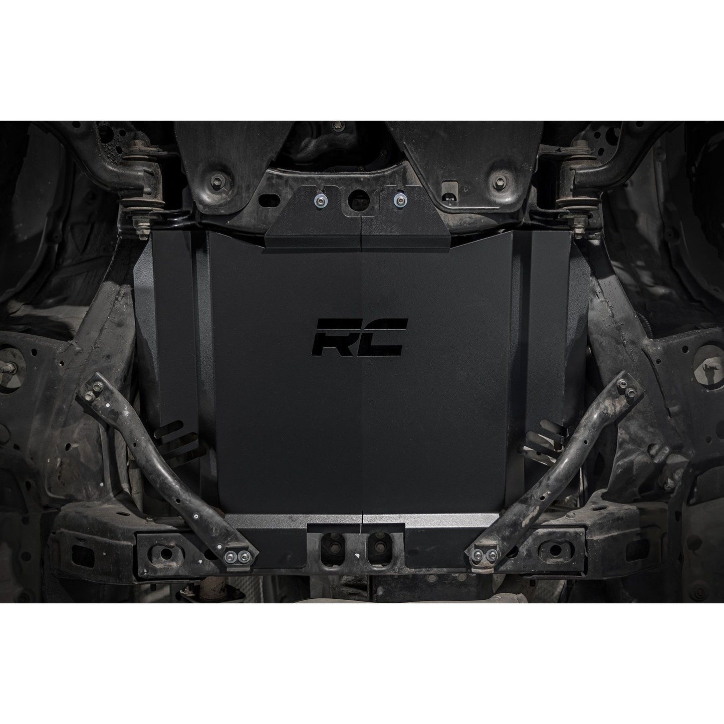 ROUGH COUNTRY Catalytic Converter Shield | Toyota Tacoma 2WD (2016-2023) | 75012