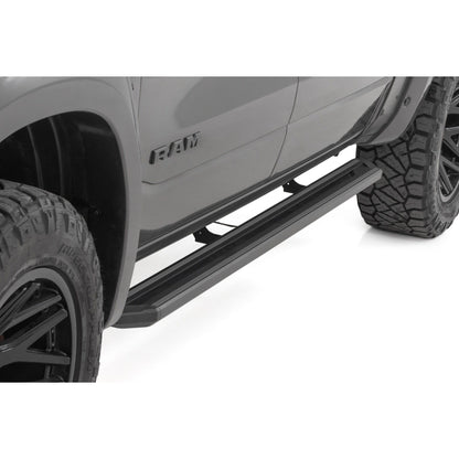 ROUGH COUNTRY Multi-Color LED Running Boards | Crew Cab | Ram 1500 (19-25)/1500 TRX (21-24) | 55004