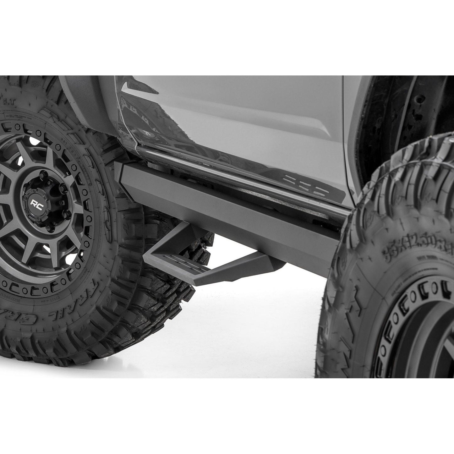 ROUGH COUNTRY SRL2 Adjustable Aluminum Step | 2 Door | Ford Bronco (2 Door) 4WD (2021-2025) | 51038