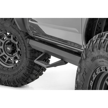 ROUGH COUNTRY SRL2 Adjustable Aluminum Step | 2 Door | Ford Bronco (2 Door) 4WD (2021-2025) | 51038