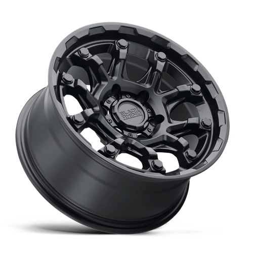 Black Rhino Hard Alloys ARK MATTE BLACK W/ GLOSS BLACK BOLTS