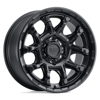 Black Rhino Hard Alloys ARK MATTE BLACK W/ GLOSS BLACK BOLTS