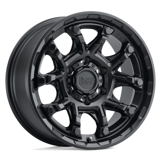 Black Rhino Hard Alloys ARK MATTE BLACK W/ GLOSS BLACK BOLTS