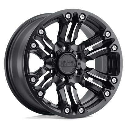 Black Rhino Hard Alloys ASAGAI MATTE BLACK & MACHINED W/ STAINLESS BOLTS