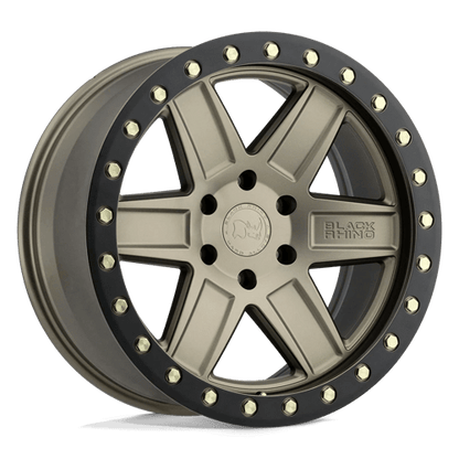 Black Rhino Hard Alloys ATTICA MATTE BRONZE W/ BLACK RING