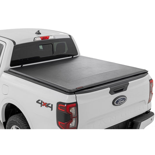 ROUGH COUNTRY Soft Roll Up Bed Cover | 5' Bed | Ford Ranger 2WD/4WD (2024-2025) | 42219550