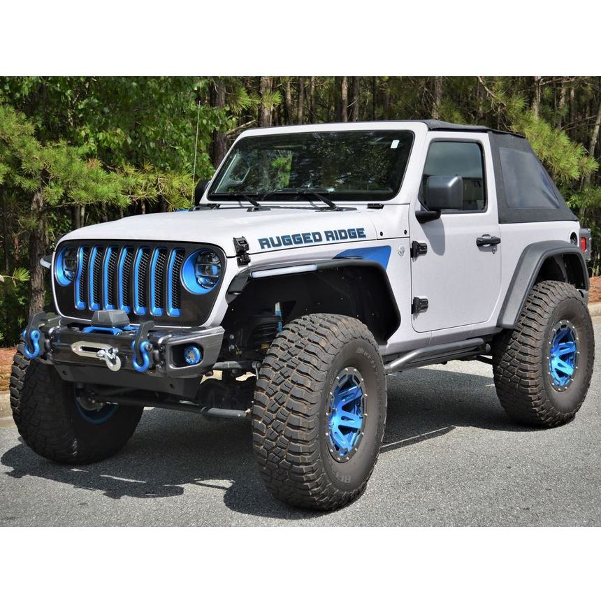 Rugged Ridge Metal Max Fender Flares (Front) for 2020-C Jeep Gladiator JT 11641.13