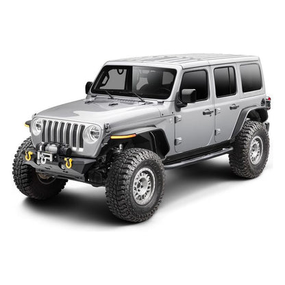 Rugged Ridge Metal Max Fender Flares (Front) for 2020-C Jeep Gladiator JT 11641.13