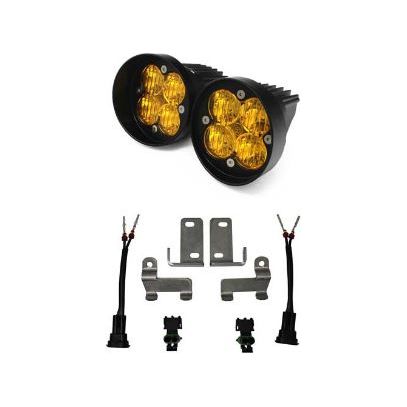 Baja Designs Toyota LED Light Kit Amber Lens Tacoma/Tundra/4Runner Squadron Sport WC 447115