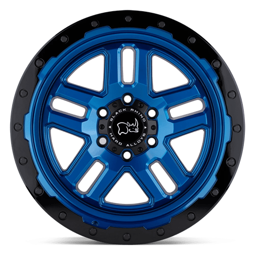 Black Rhino Hard Alloys BARSTOW DEARBORN BLUE W/ BLACK RING