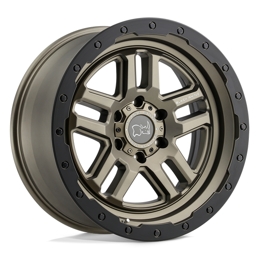 Black Rhino Hard Alloys BARSTOW MATTE BRONZE W/ MATTE BLACK RING