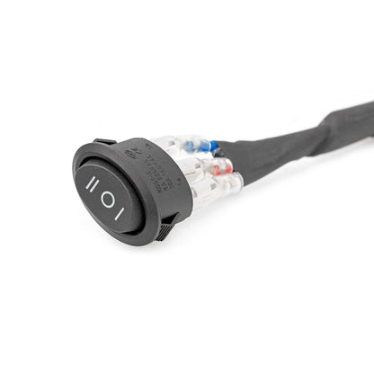 ROUGH COUNTRY 30 Inch Black Series LED Light Bar | Curved | Dual Row | Amber DRL | 72930BDA