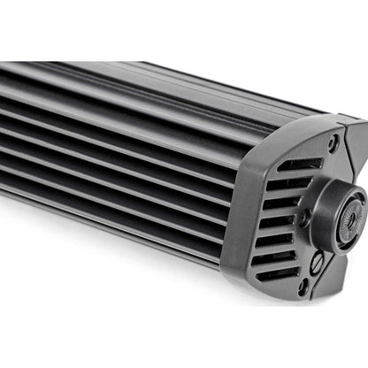 ROUGH COUNTRY 54 Inch Black Series LED Light Bar | Curved | Dual Row | Cool White DRL | 72954BD