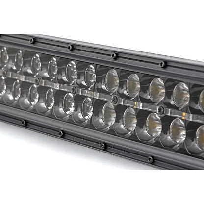 ROUGH COUNTRY 50 Inch Black Series LED Light Bar | Dual Row | Amber DRL | 70950BDA