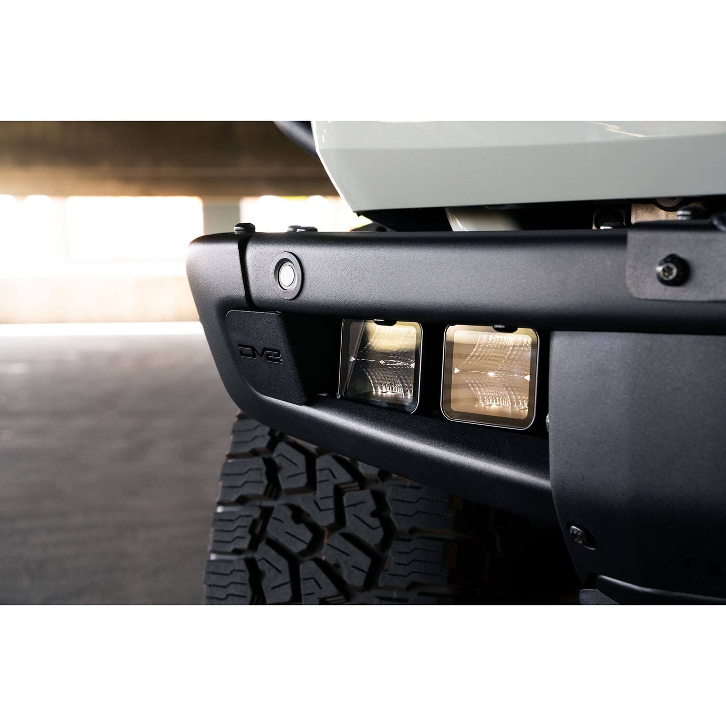 DV8 Off-Road 2021-2024 Ford Bronco | Factory Bumper Fog Pocket Light Mounts C3| LBBR-05