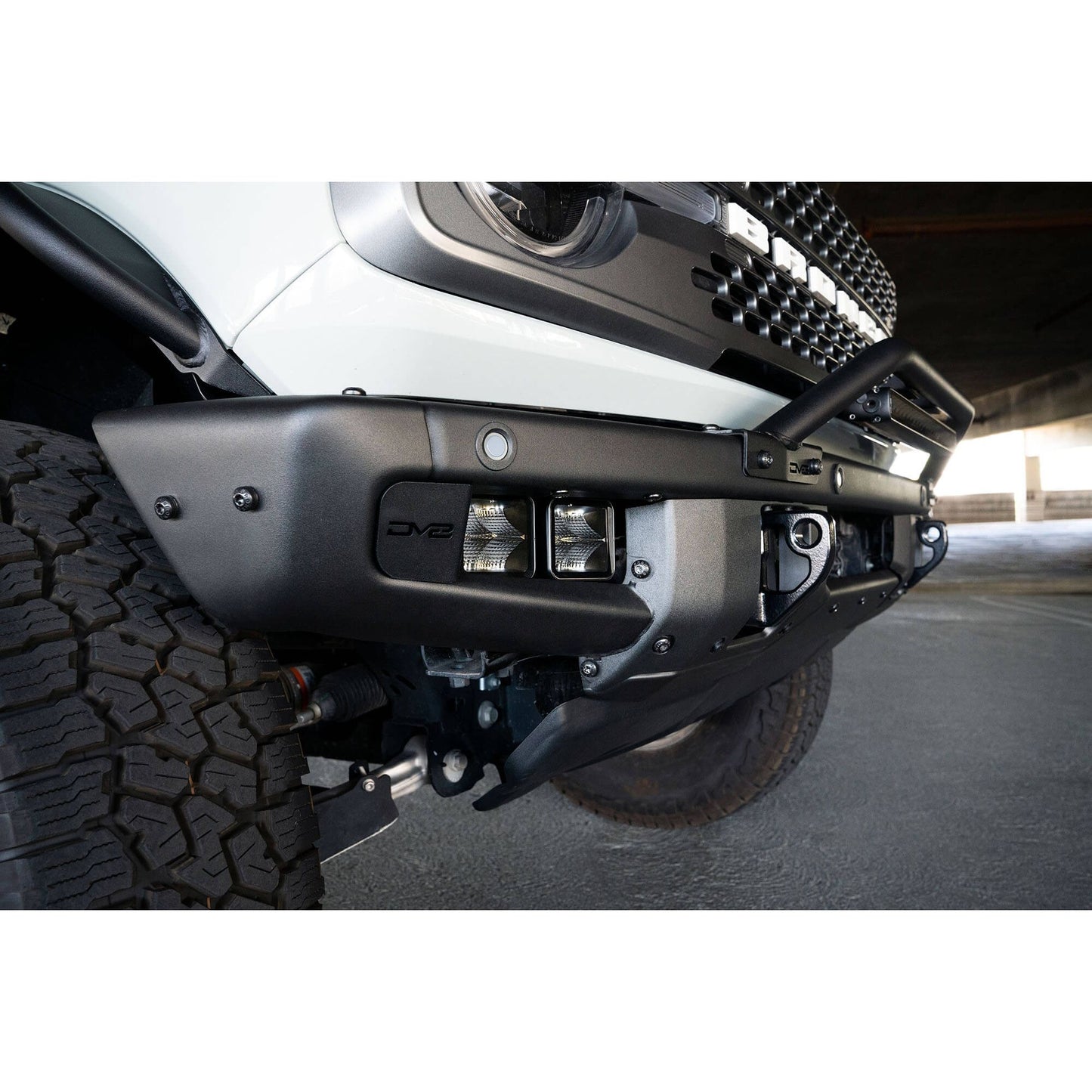 DV8 Off-Road 2021-2024 Ford Bronco | Factory Bumper Fog Pocket Light Mounts C3| LBBR-05