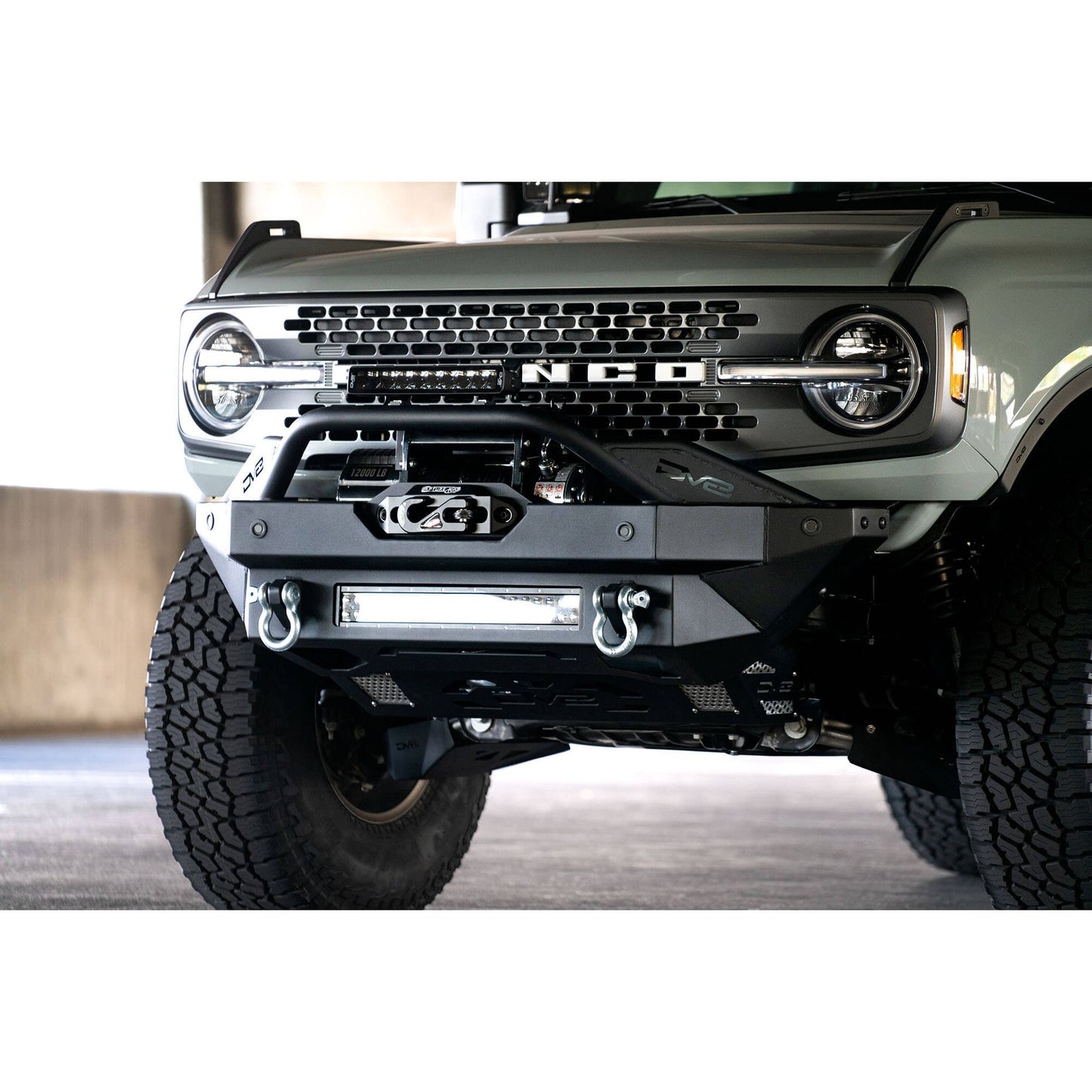 DV8 Off-Road 2021-2024 Ford Bronco | FS-15 Series Winch Front Bumper C3| FBBR-02