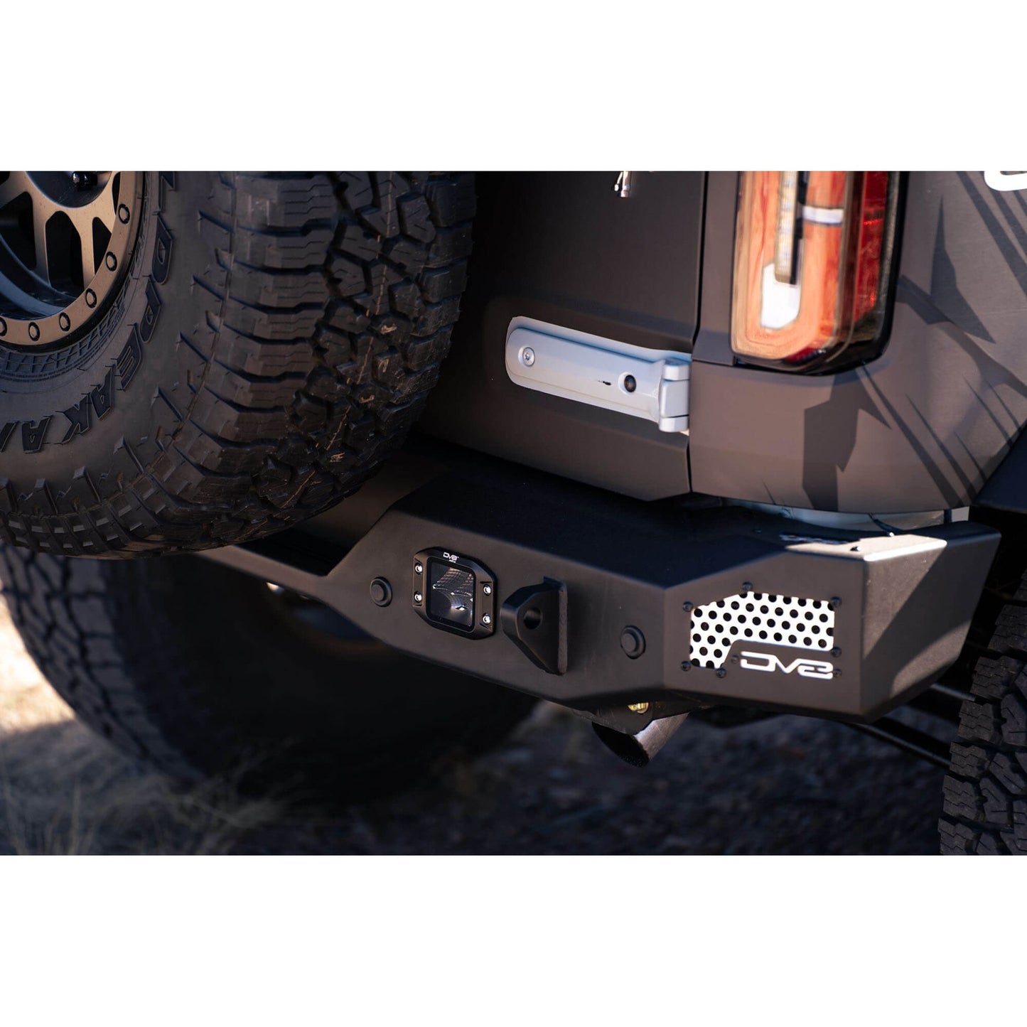 DV8 Off-Road 2021-2024 Ford Bronco | MTO Series Rear Bumper C3| RBBR-01