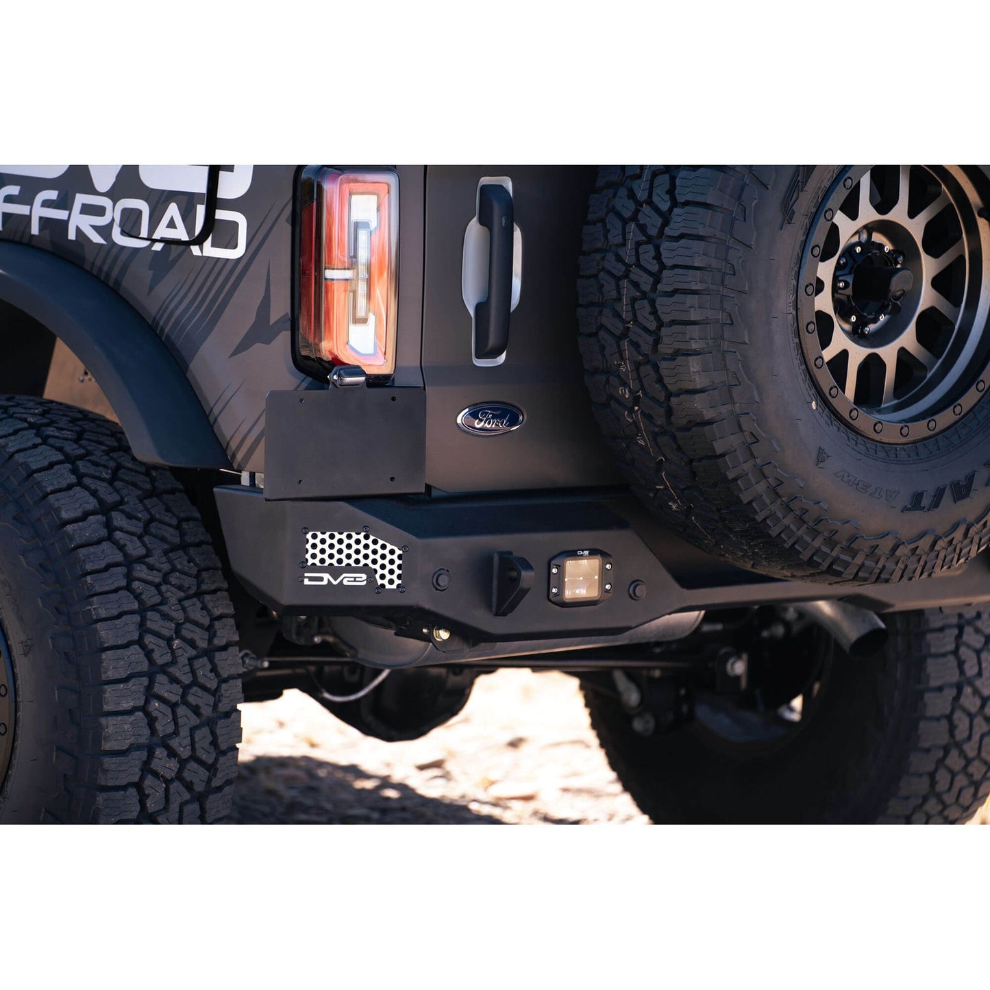 DV8 Off-Road 2021-2024 Ford Bronco | MTO Series Rear Bumper C3| RBBR-01