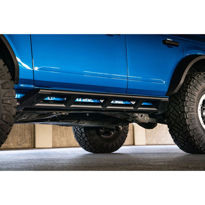 DV8 Off-Road 2021-2024 Ford Bronco | FS-15 Series 4-Door Rock Sliders C3| SRBR-01