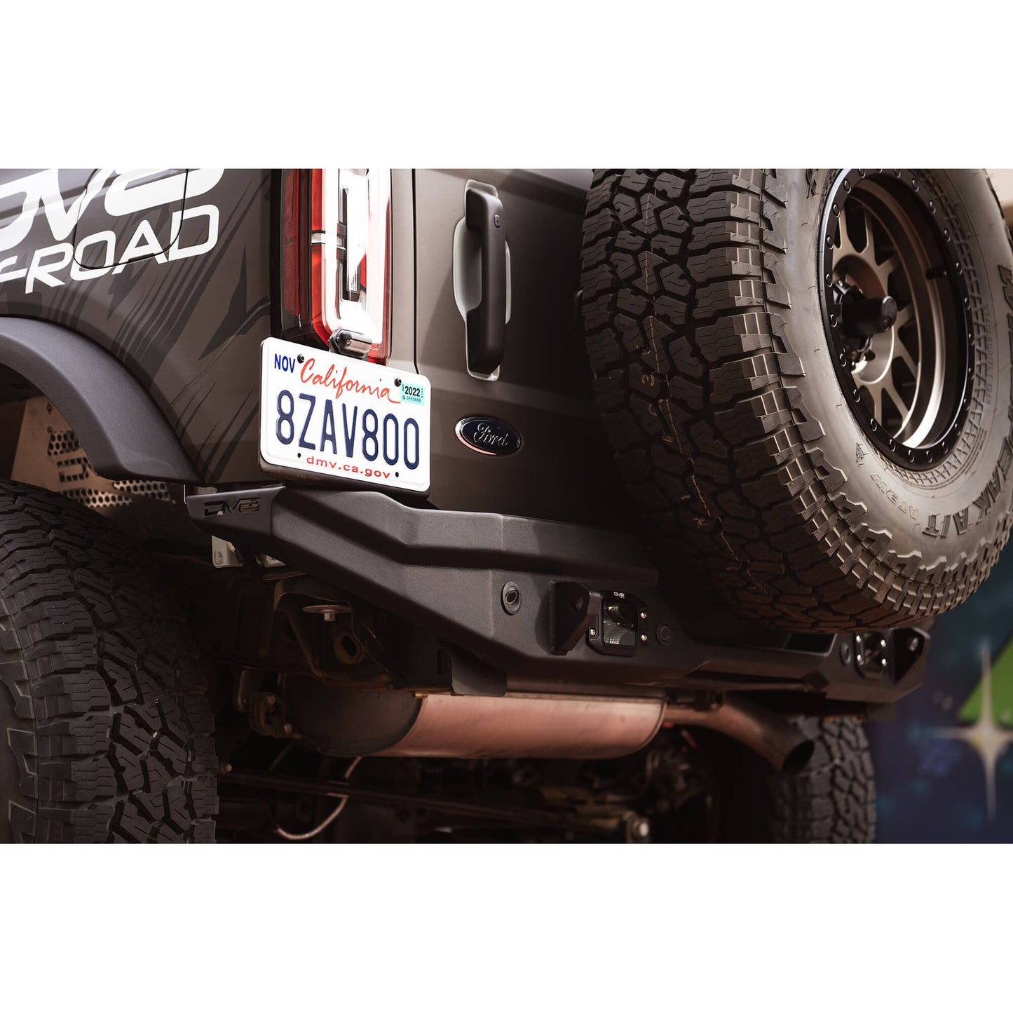 DV8 Off-Road 2021-2024 Ford Bronco | FS-15 Series Rear Bumper C3| RBBR-02