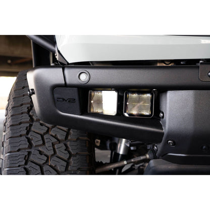 DV8 Off-Road 2021-2024 Ford Bronco | Factory Bumper Fog Pocket Light Mounts C3| LBBR-05