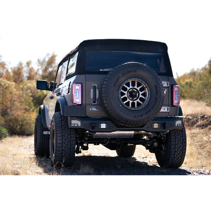 DV8 Off-Road 2021-2024 Ford Bronco | MTO Series Rear Bumper C3| RBBR-01