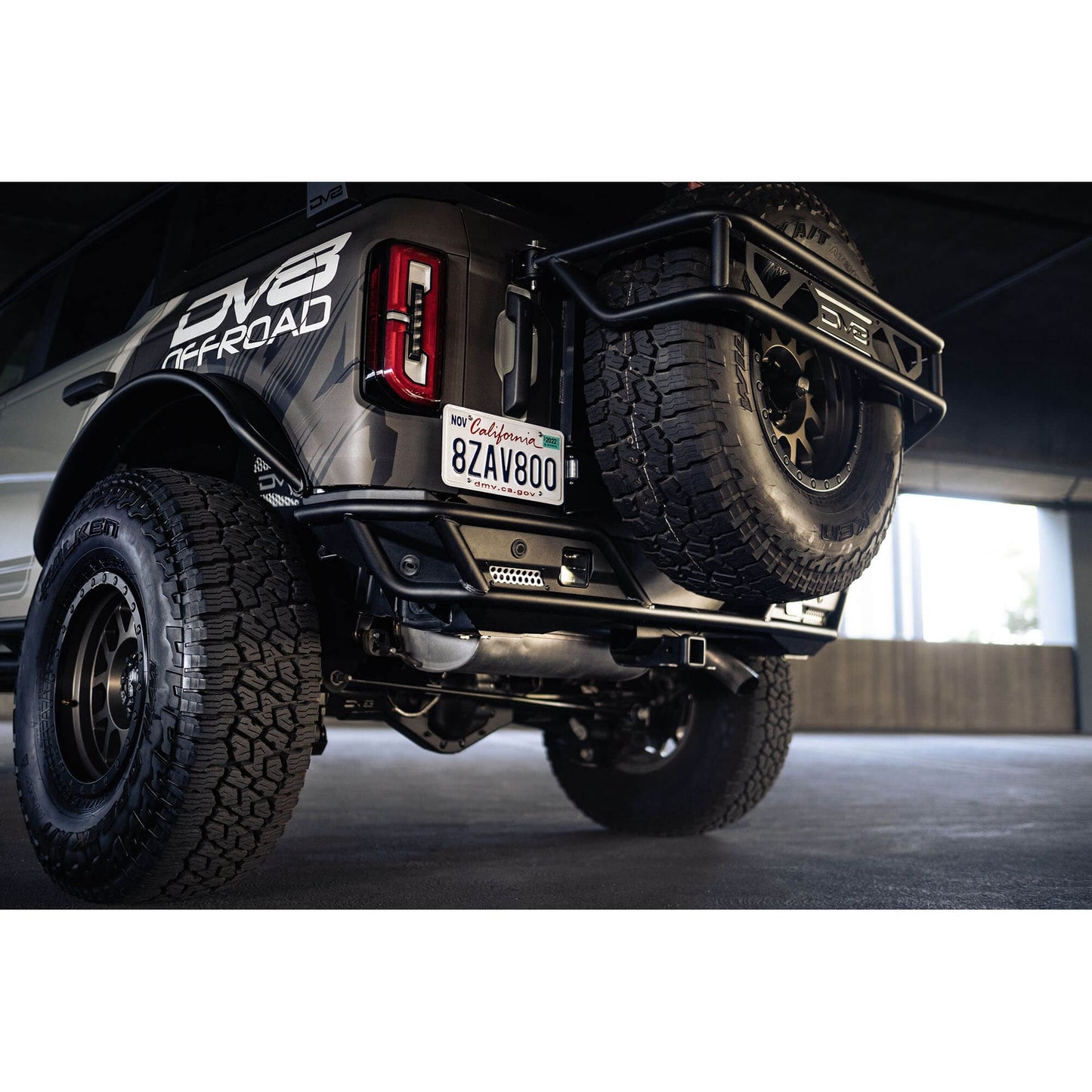 DV8 Off-Road 2021-2024 Ford Bronco | Competition Series Rear Bumper C3| RBBR-04