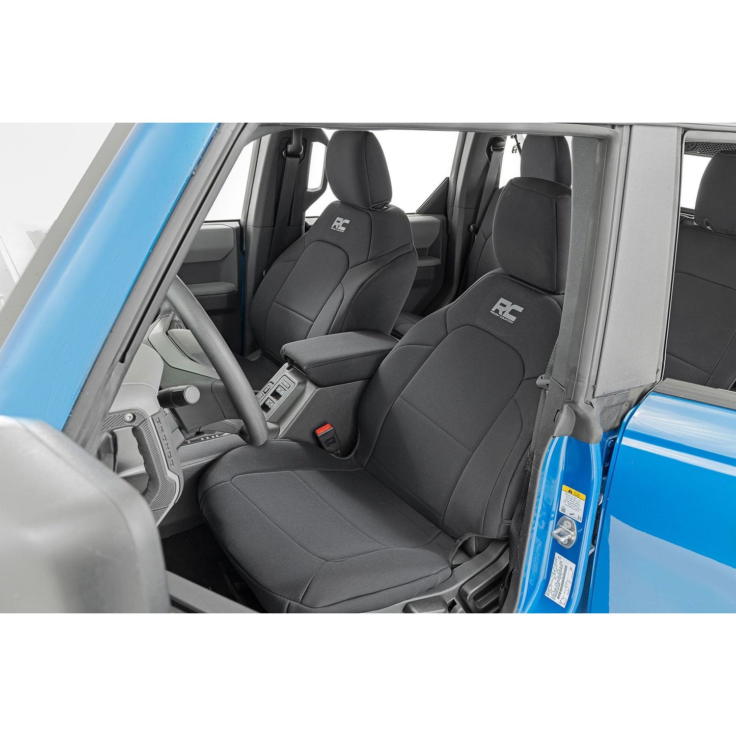 Rough Country Without Rear Folding Armrest Seat Covers I 91045