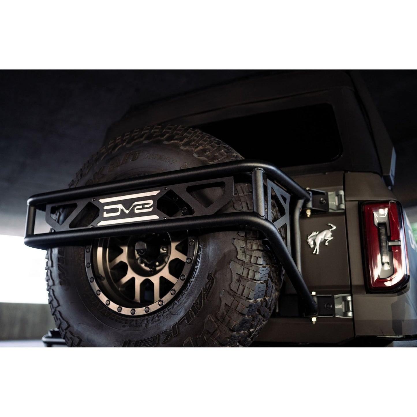 DV8 Off-Road 2021-2024 Ford Bronco | Spare Tire Guard & Accessory Mount C3| TCBR-01