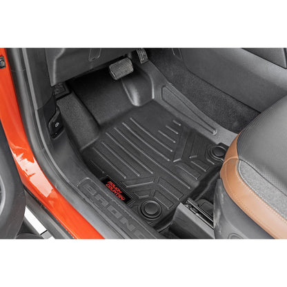 ROUGH COUNTRY Floor Mats | FR & RR | Ford Bronco Sport 4WD (2021-2025) | M-51323