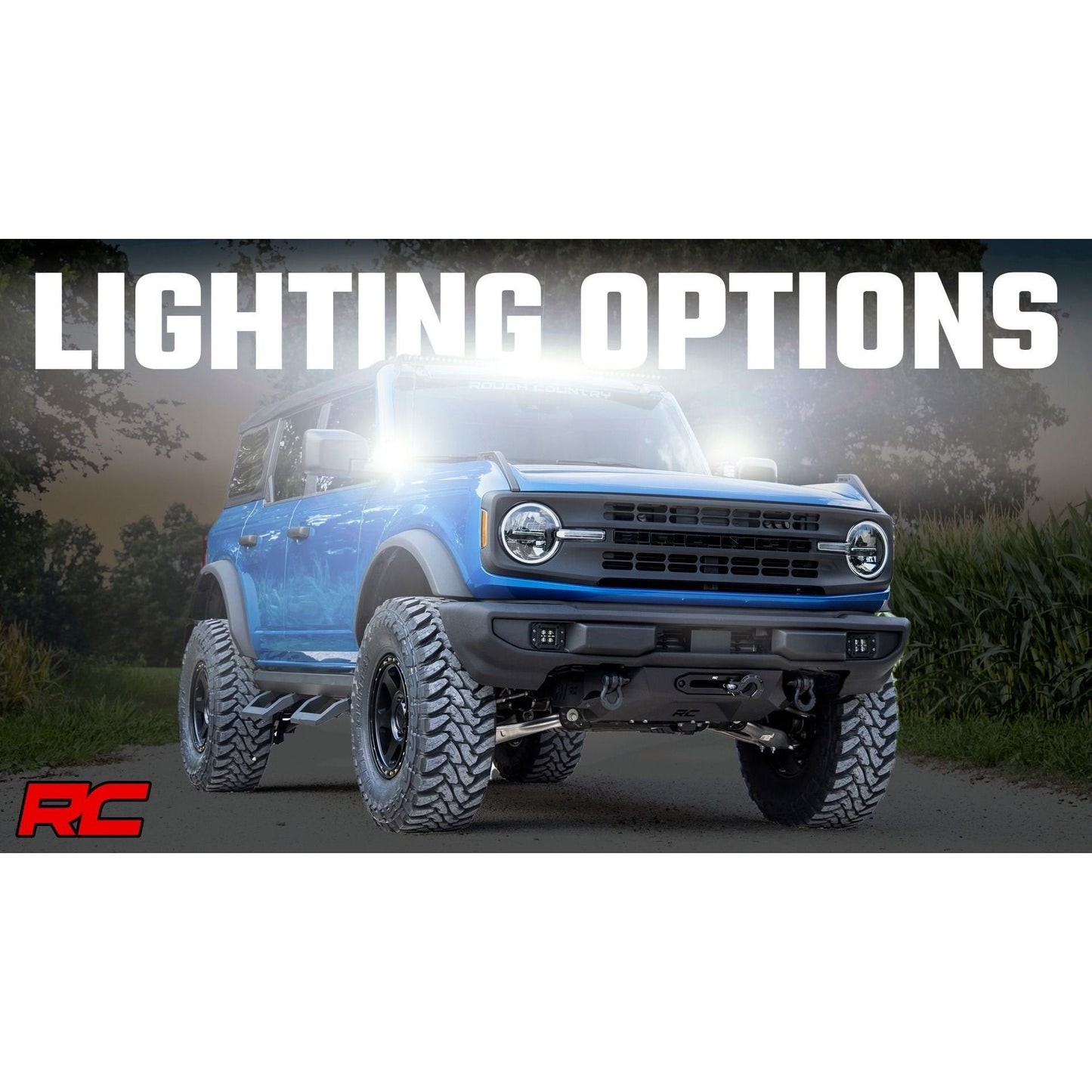 Rough Country Spectrum Series LED Ditch Light Kit I 82047