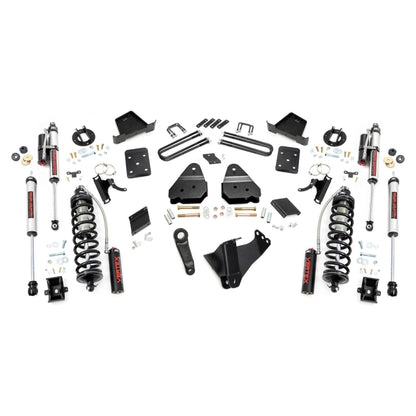 Rough Country Vertex Adjustable Shocks 4.5 Inch Coilover Conversion Lift Kit I 56759
