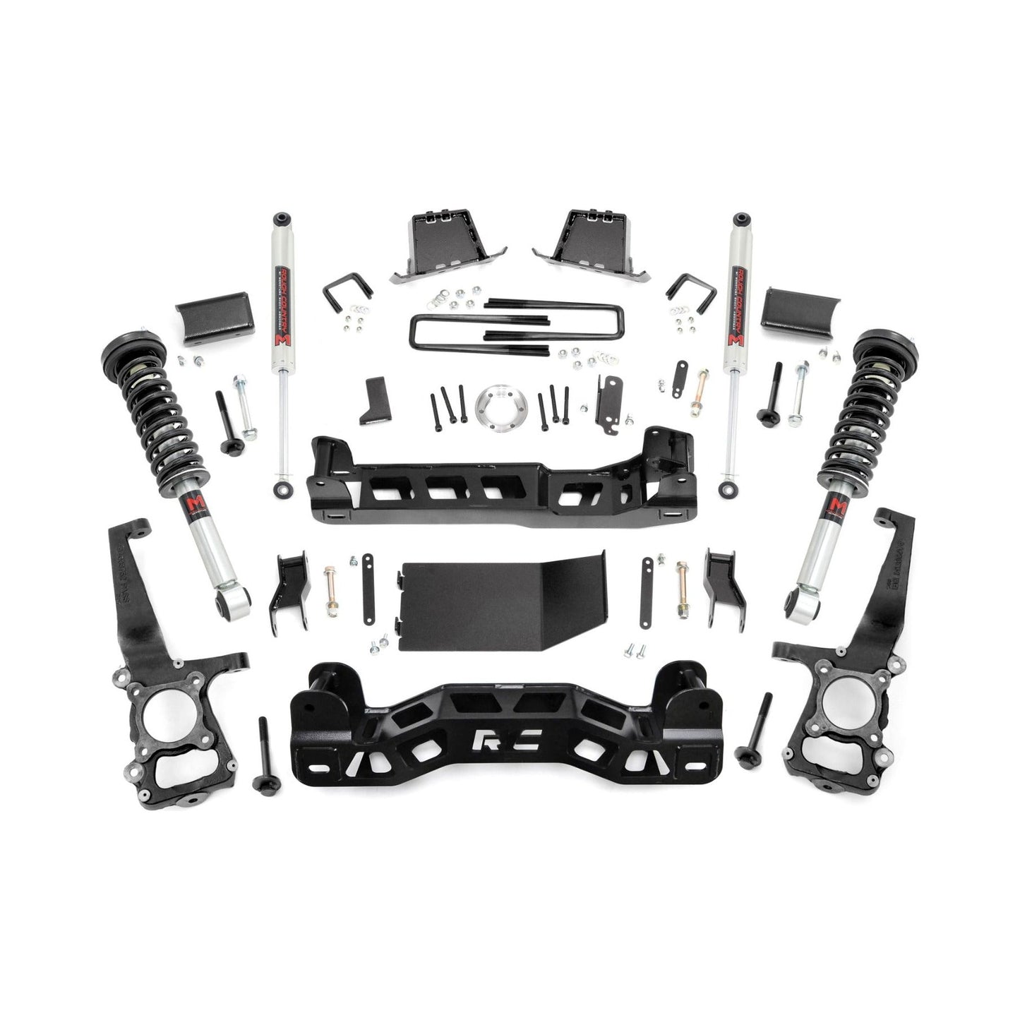 Rough Country M1 Struts w/M1 Rear Shocks 6 Inch Lift Kit I 57541