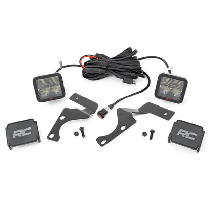 ROUGH COUNTRY LED Light Kit | Ditch Mount | 2" Spectrum Spot Pair | Toyota 4Runner (10-24) | 80796
