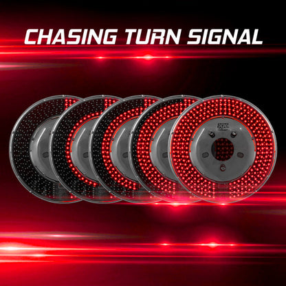 XKGLOW | Jeep 5th Wheel Light w/ Brake, Running, Reverse and Turn Signal Lights | XK041019