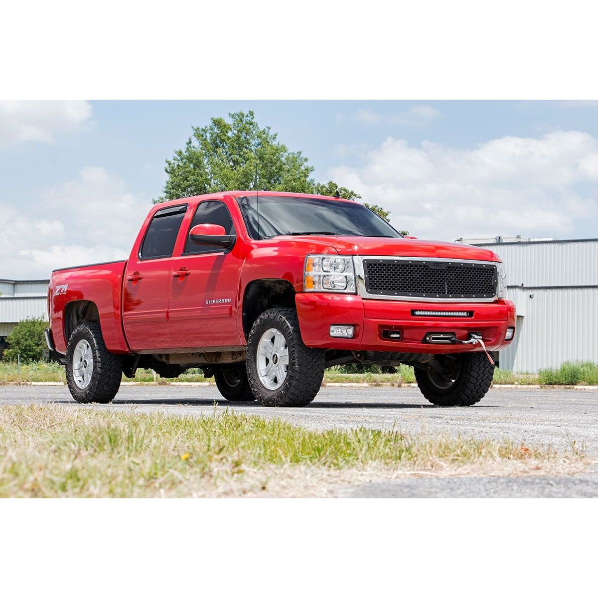 ROUGH COUNTRY Mesh Grille | Chevy Silverado 1500 2WD/4WD (2007-2013) | 70194