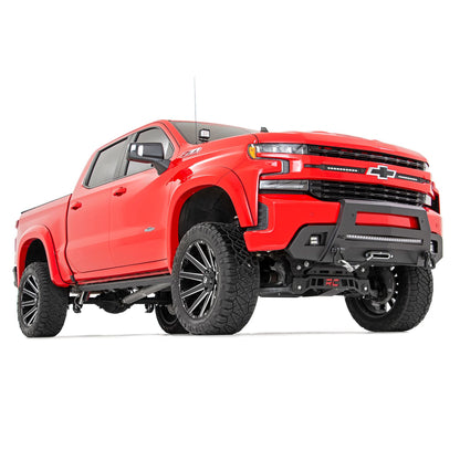 ROUGH COUNTRY Fender Flares | SF1 | GLT Glacier Blue | Chevy Silverado 1500 2WD/4WD (2019-2026 & Refresh) | F-C319201A-GLT