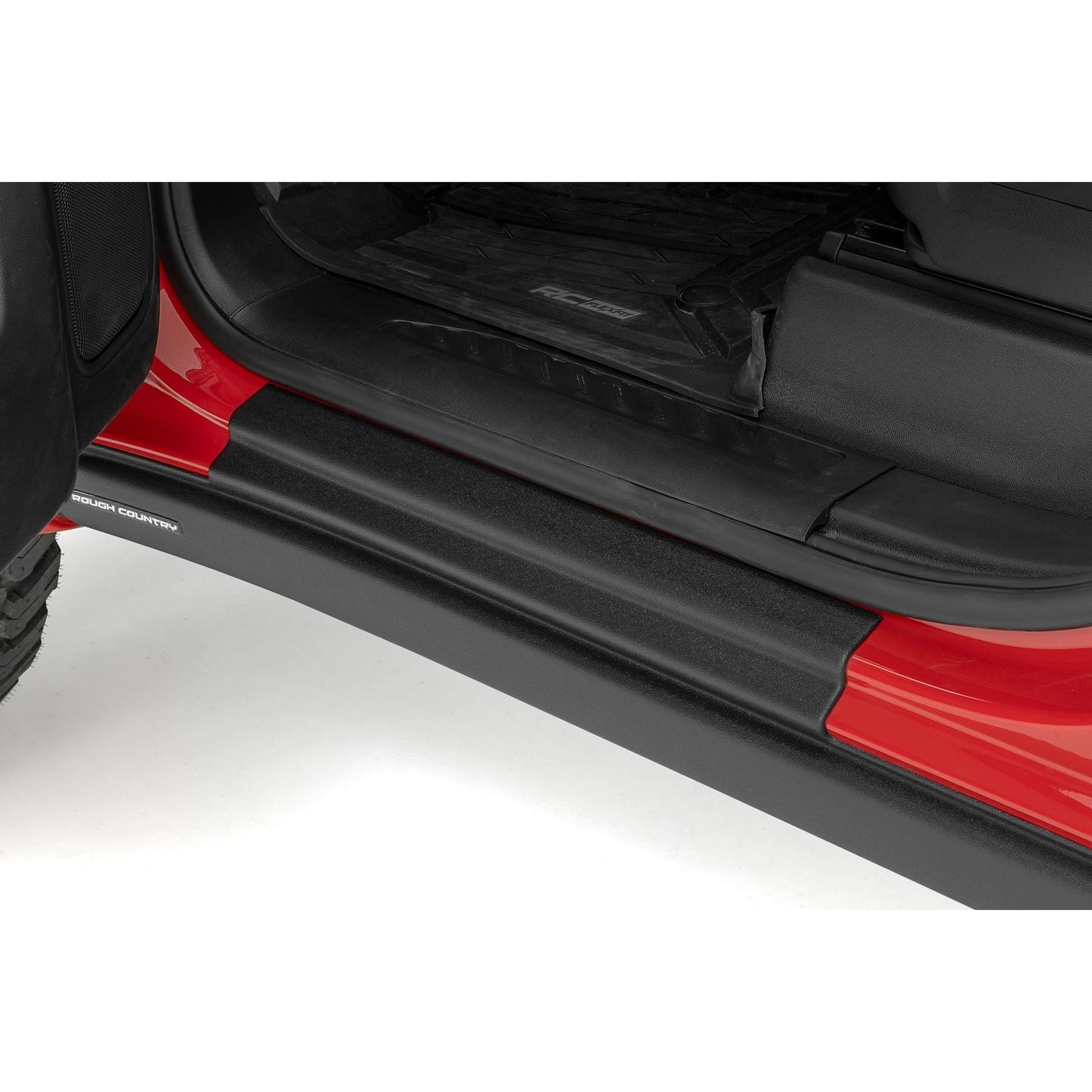 ROUGH COUNTRY Trail Cladding | Rocker Sill Plates | Chevy Silverado 1500 2WD/4WD (19-26) | TC13021