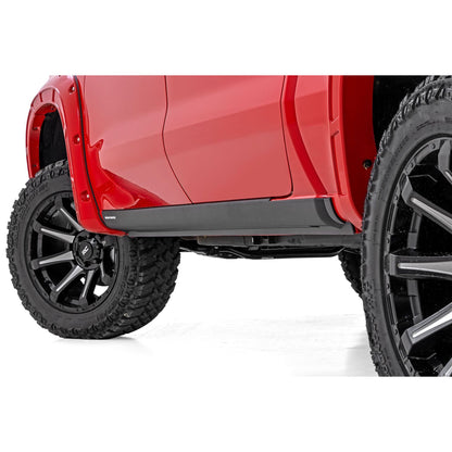 ROUGH COUNTRY Trail Cladding | Rocker Sill Plates | Chevy Silverado 1500 2WD/4WD (19-26) | TC13021