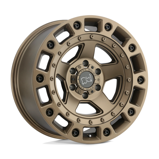 Black Rhino Hard Alloys CINCO BRONZE W/ BLACK BOLTS