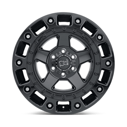 Black Rhino Hard Alloys CINCO GLOSS BLACK W/ STAINLESS BOLT