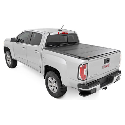 Rough Country 5' Bed Hard Tri-Fold Flip Up Bed Cover I 49120500