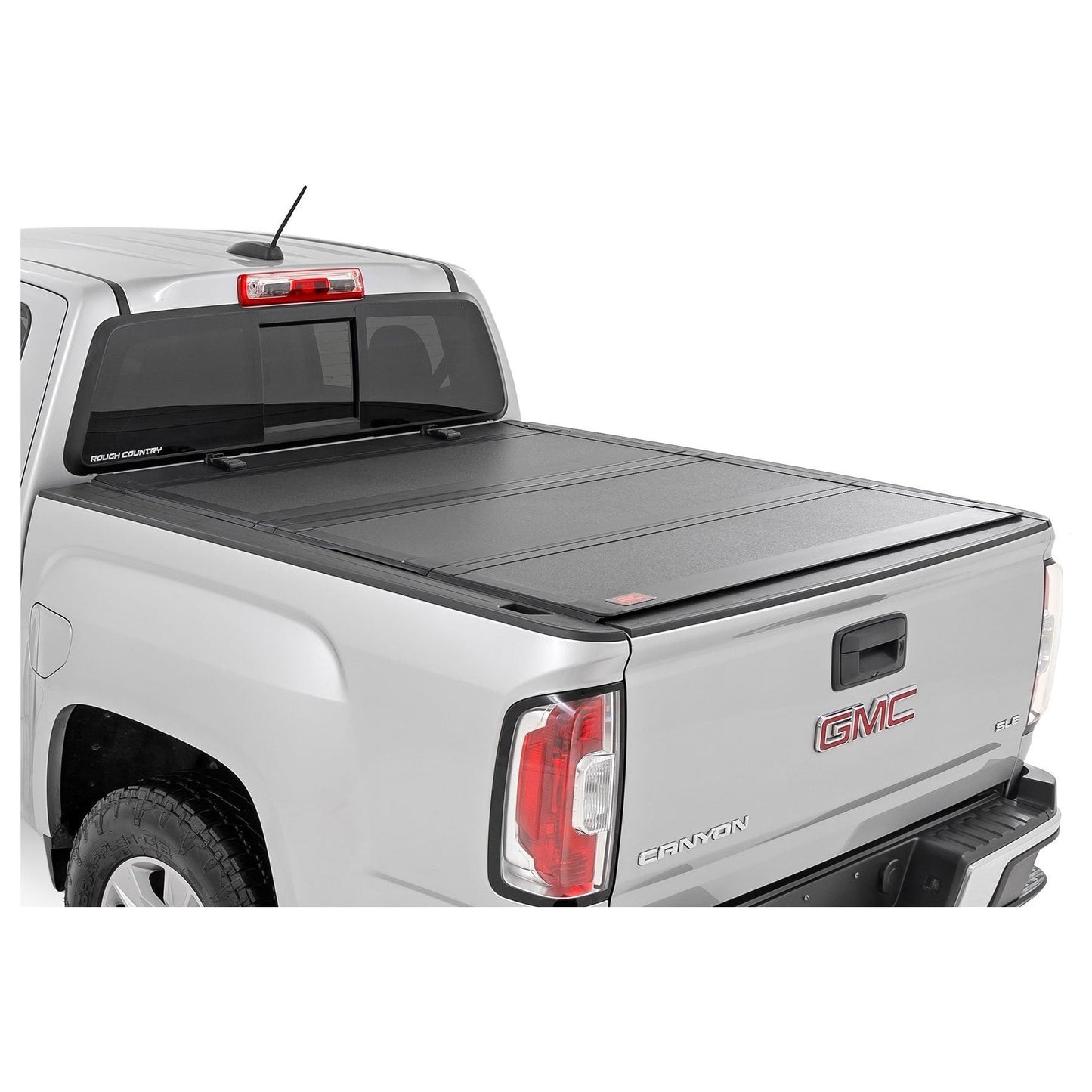 Rough Country 5' Bed Hard Tri-Fold Flip Up Bed Cover I 49120500